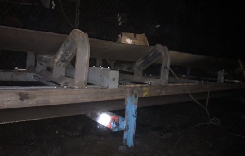 三臺(tái)礦用防爆電子皮帶秤安裝完畢，產(chǎn)量數(shù)據(jù)準(zhǔn)確可靠！