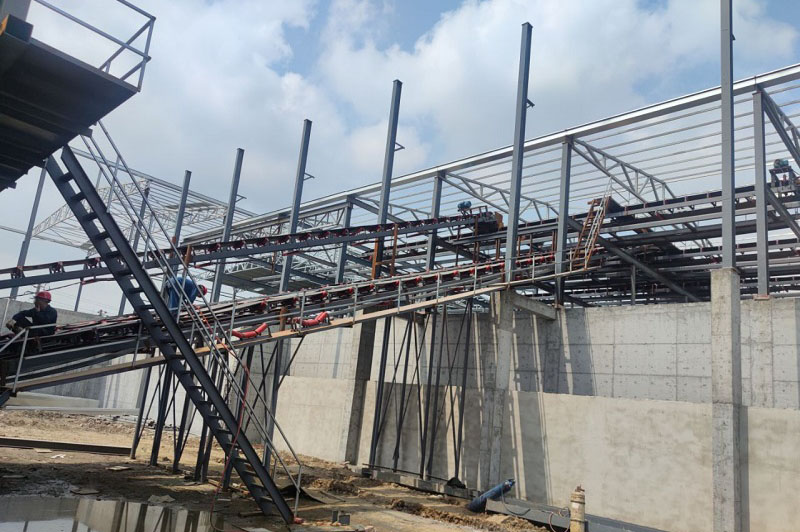 多臺(tái)高精度電子皮帶秤在新型建材行業(yè)調(diào)試完成，適應(yīng)能力更強(qiáng)！