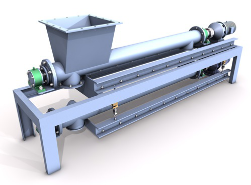 螺旋給料機使用過程中出現(xiàn)噪音、振動、螺旋軸停轉的原因及解決方法