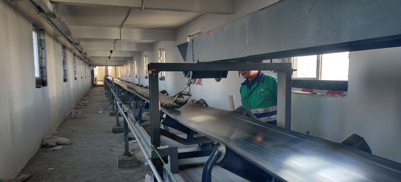 因地制宜，昊諾科技電子皮帶秤和鏈碼校驗(yàn)裝置安裝現(xiàn)場